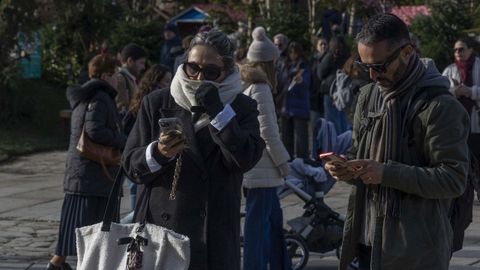 Varias personas abrigadas en Santiago este fin de semana
