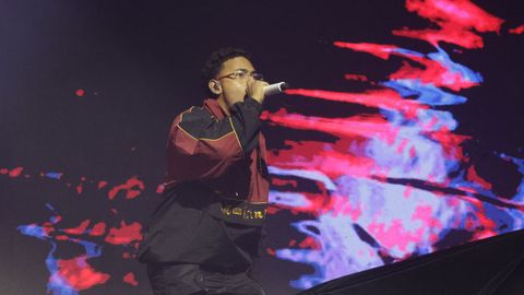 Myke Towers en el concierto que ofreci� en mayo en A Coru�a