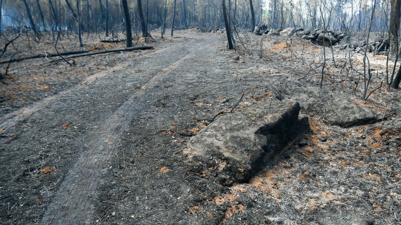 Los comuneros de Agolada culpan a la Xunta de la falta de recursos contra incendios