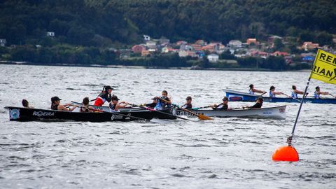 Clasificaci�n para la final del campeonato europeo de bateles celebrado en Rianxo