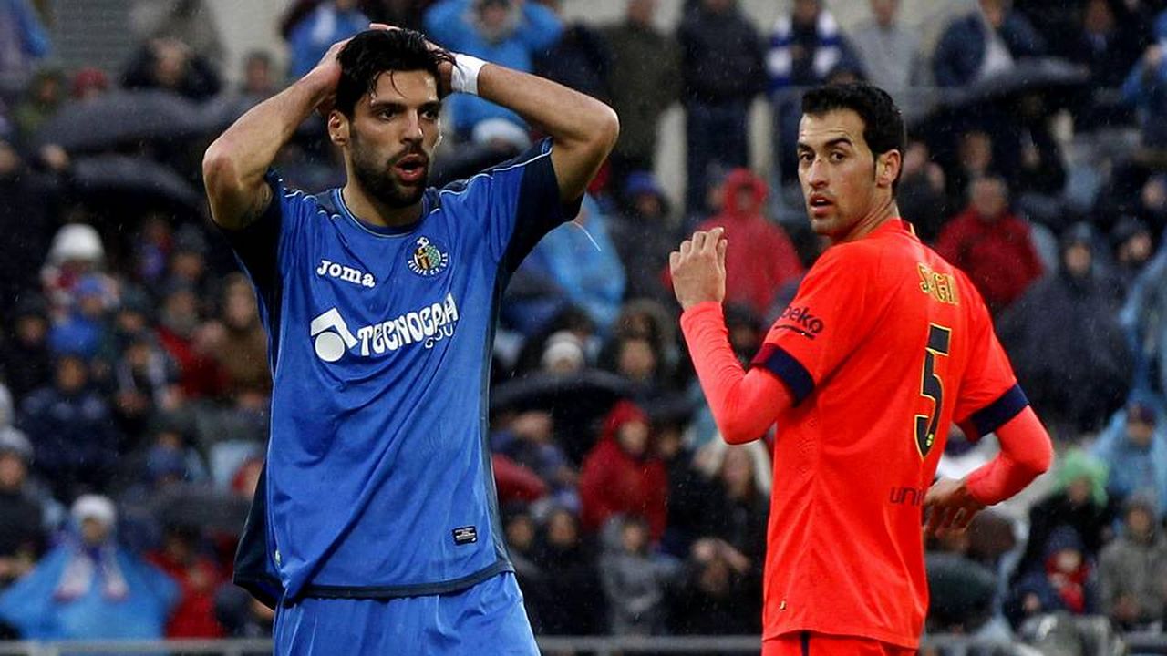 El Barcelona cae en el cerrojazo del Getafe y se aleja del Real Madrid