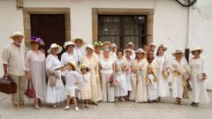 El desfile con vestimenta de �poca es uno de los atractivos de esta celebraci�n