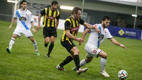 Las im�genes del partido Ribadumia contra Deportivo B
