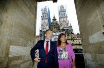 Beatriz Mato continu� ayer con la ronda de visitas de los conselleiros de la Xunta a Raxoi. 