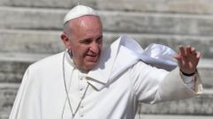 El Papa Francisco, en la plaza de San Pedro del Vaticano