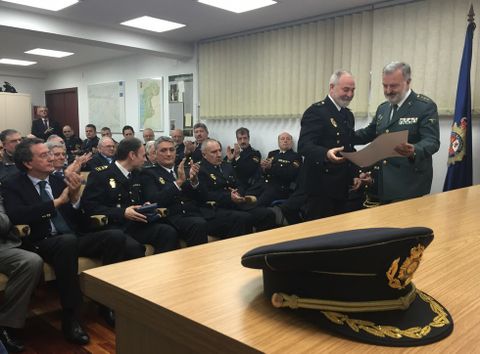 La sede de la Comisaría acogió ayer los actos del aniversario de la creación de la Policía Nacional.