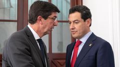 Juan Manuel Moreno y Juan Marn impulsan la iniciativa para que la Junta recupere los fondos 