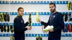 Pablo Rey y Joselu suman 22 goles en la liga para el Racing de Ferrol