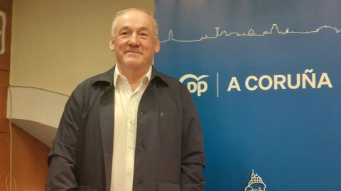 El portavoz del PP en A Coru�a, Miguel Lorenzo