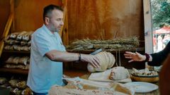 Las imgenes de la Festa da Exaltacin do Pan de Cea