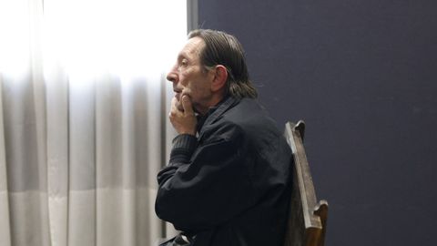 El acusado en el juicio en la Audiencia Provincial de Ourense
