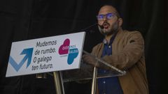 O presidente da Mesa pola Normalizaci�n Ling��stica, Marcos Maceira