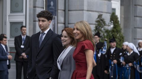 Llegada a la entrega de los Premios Princesa de Asturias 2025