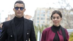 Cristiano Ronaldo y Georgina Rodríguez en una imagen de archivo
