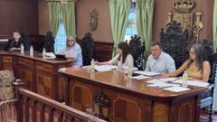 El alcalde de As Pontes, durante la sesi&oacute;n plenaria celebrada este mi&eacute;rcoles