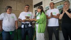 Pasos solidarios para luchar contra el cncer en Aguio