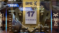 La Bolsa de Madrid, este viernes