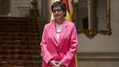 La ministra de Exteriores, Arancha Gonz�lez Laya, este mi�rcoles, en el palacio de Viana