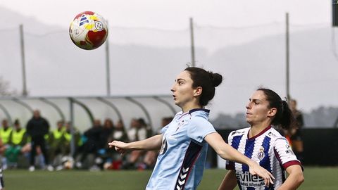 La jugadora de As Celtas Mar�a Nogueira, en un partido de la pasada temporada.