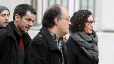 Marta Rovira: �Hemos venido a defender los derechos que tenemos como diputados del Parlament�