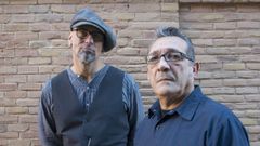 Manuel L�pez Poy (dereita) e Blas Pic�n (esquerda)