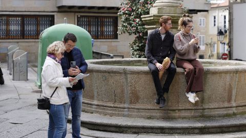 Ambiente turstico por Semana Santa en Ourense