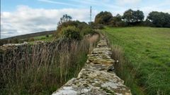 Un paraje de la parroquia de Santalla de Bardaos, en la que se produjo el suceso