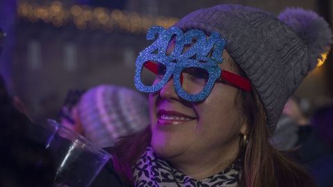 Foto de archivo de la Nochevieja del 2024.