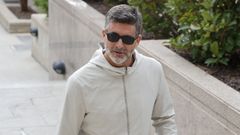 To�o Sanch�s, a la llegada a los juzgados