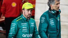 Fernando Alonso.Fernando Alonso, piloto de Aston Martin