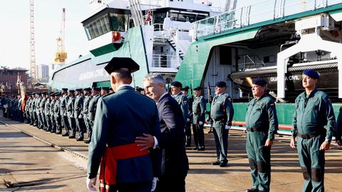 El ministro de Interior, Fernando Grande-Marlaska, visit hoy Vigo