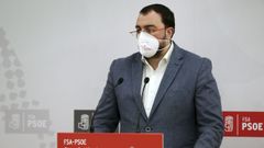 El secretario general de la FSA-PSOE y presidente del Principado de Asturias, Adri�n Barb�n