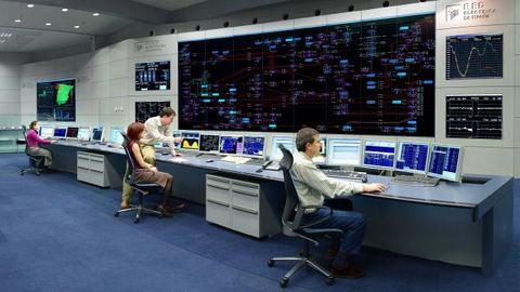 Centro de control de Red El&eacute;ctrica
