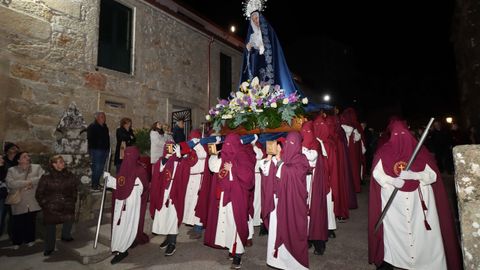 Procesi�n del Ecce Homo y la Virgen de la Amargura en Boiro