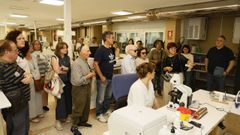 Visita al laboratorio