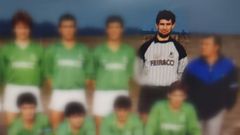 Jorge Santiago Salgado fue portero de la SD Negreira en la d�cada de los a�os 80