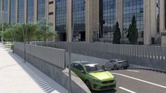 Infograf�a del proyecto encargado por el grupo nacionalista para la avenida Otero Pedrayo.