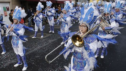 Desfile de Entroido en Poio (Pontevedra)