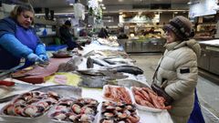 El mercado de la plaza de Lugo cuenta con cerca de 190 puestos