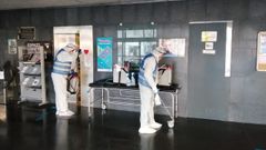 Desinfecci�n en centros de salud y residencias de la tercera edad