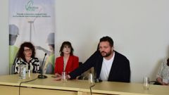 El alcalde de Cerceda, Juan Manuel Rodr�guez, en el foro.