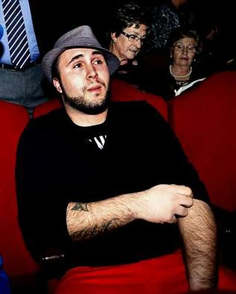 Paquirr�n durante un concierto de su madre en Madrid.