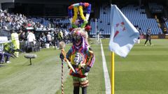 Homenaxe do Celta en Bala�dos ao Entroido en marzo do 2025.