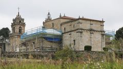 La iglesia de San Pedro de Moreiras tambi�n fue objeto de una remodelaci�n