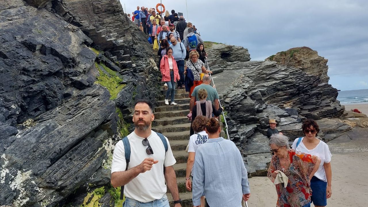 As Catedrais: 149.172 visitantes en agosto y otra oportunidad perdida