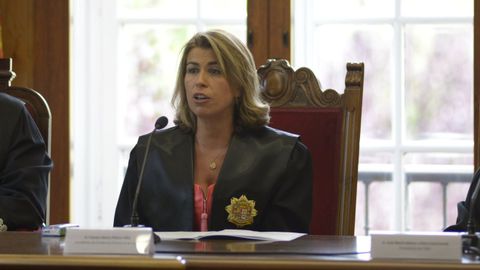 Sandra Pieiro, presidenta de la Audiencia Provincial de Lugo