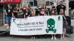 El a�o pasado hubo una concentraci�n de protesta contra la licencia de la planta asf�ltica