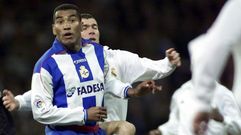Mauro, con Zidane en el Centenariazo