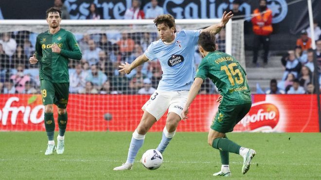 El Celta jug� el pasado domingo con el Betis su �ltimo partido.