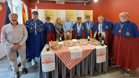 Presentaci�n de la veinte edici�n de la Fiesta del Pulpo de Pontevedra
